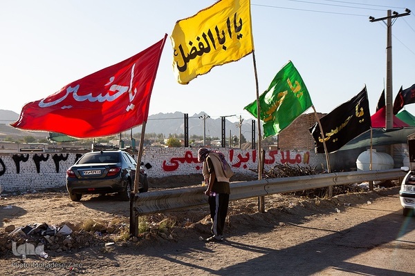 زائران پیاده امام رضا(ع)