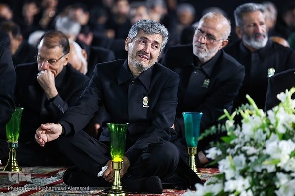 مراسم خطبه‌خوانی شب شهادت امام رضا(ع) در حرم رضوی