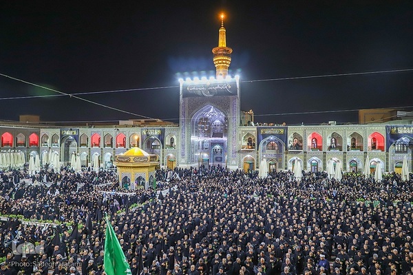 مراسم شب شام غریبان امام رضا(ع)