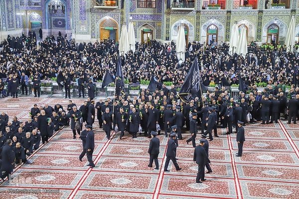 مراسم شب شام غریبان امام رضا(ع)