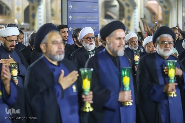 مراسم شب شام غریبان امام رضا(ع)