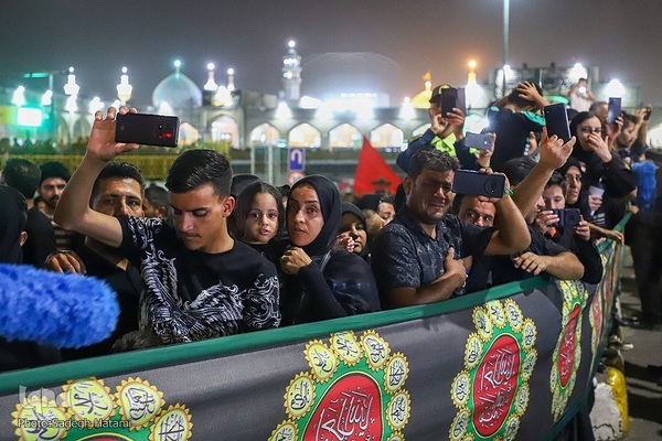 مراسم شب شام غریبان امام رضا(ع)