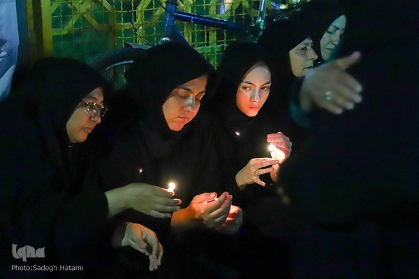 مراسم شب شام غریبان امام رضا(ع)