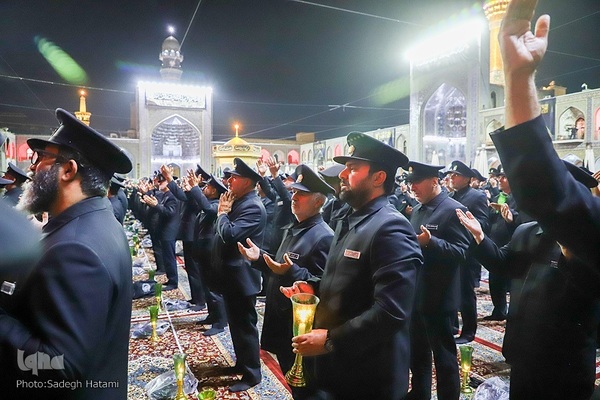 مراسم شب شام غریبان امام رضا(ع)