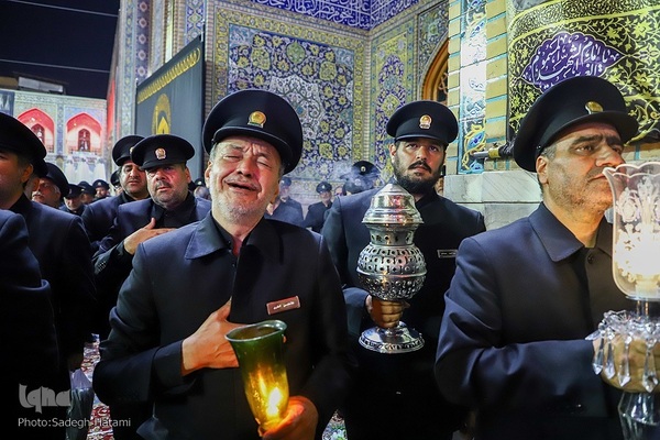 مراسم شب شام غریبان امام رضا(ع)