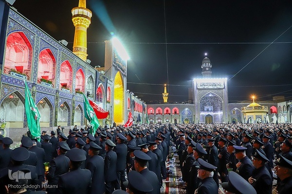 مراسم شب شام غریبان امام رضا(ع)