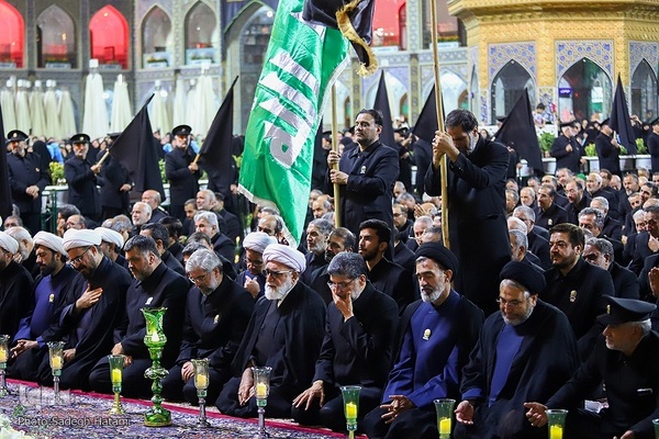 مراسم شب شام غریبان امام رضا(ع)