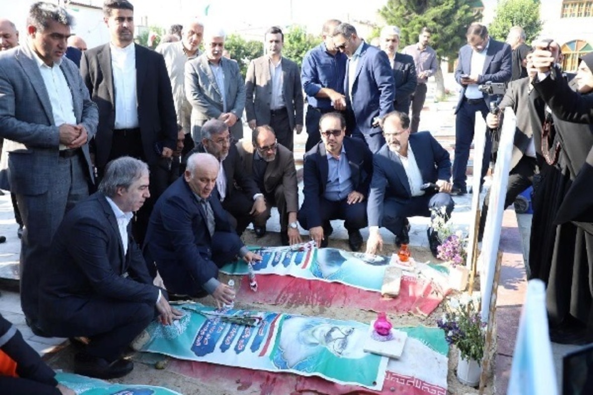 تجدید میثاق مدیران ارشد مازندران با آرمان‌های شهدا در آغاز هفته دولت