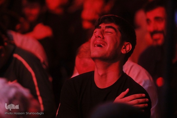 عزاداری شب شهادت امام حسن عسکری در مسجد مقدس جمکران