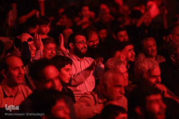 عزاداری شب شهادت امام حسن عسکری در مسجد مقدس جمکران