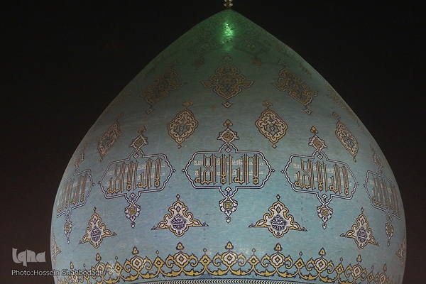 عزاداری شب شهادت امام حسن عسکری در مسجد مقدس جمکران