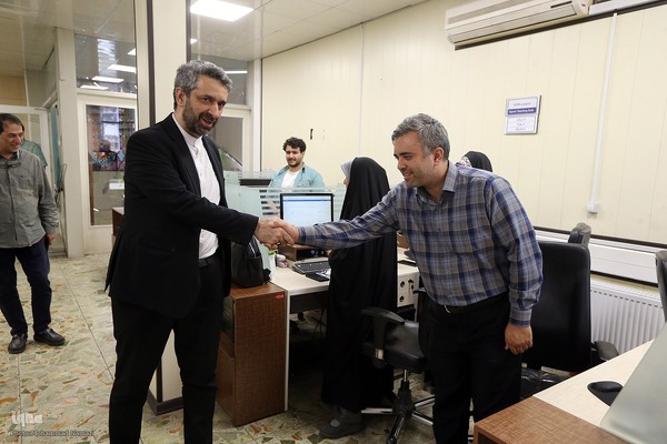بازدید سید محمدمهدی طباطبایی، معاون ارتباطات و اطلاع‌رسانی دفتر رئیس‌جمهور از ایکنا