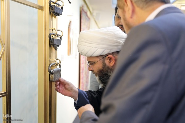 افتتاح نمایشگاه «آئینه‌های نعت»