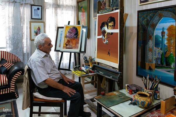 دیدار با محمدعلی حدت؛ آقای پوستر ایران