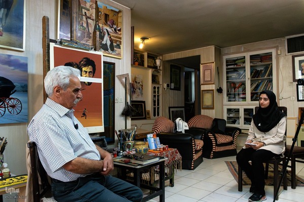 دیدار با محمدعلی حدت؛ آقای پوستر ایران