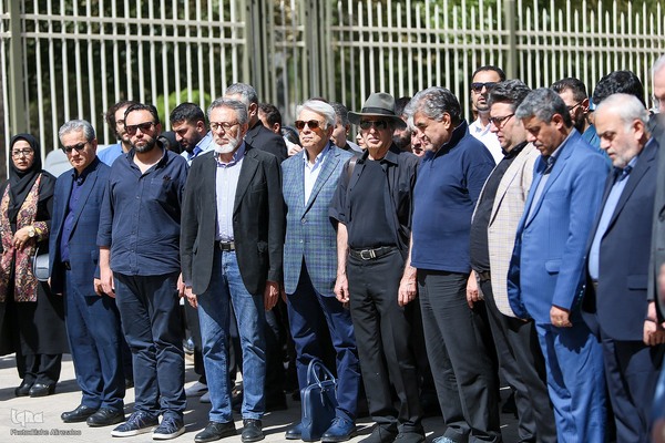 وداع با پیکر سیروس پرهام