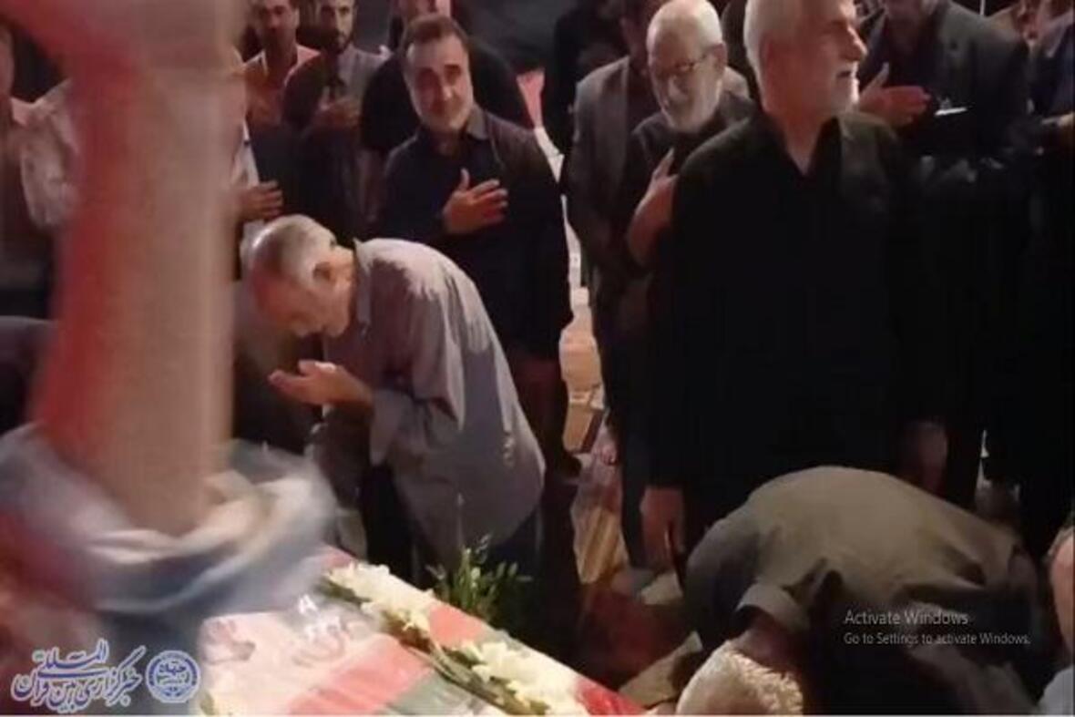 وداع با جانباز 70 درصد و آزاده شهید سردار محمود دولت‌آبادی در ساری