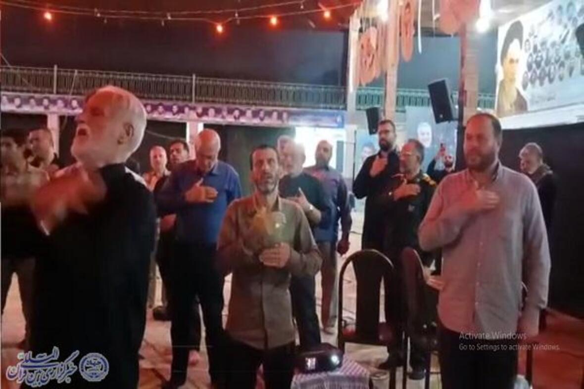 وداع با جانباز 70 درصد و آزاده شهید سردار محمود دولت‌آبادی در ساری