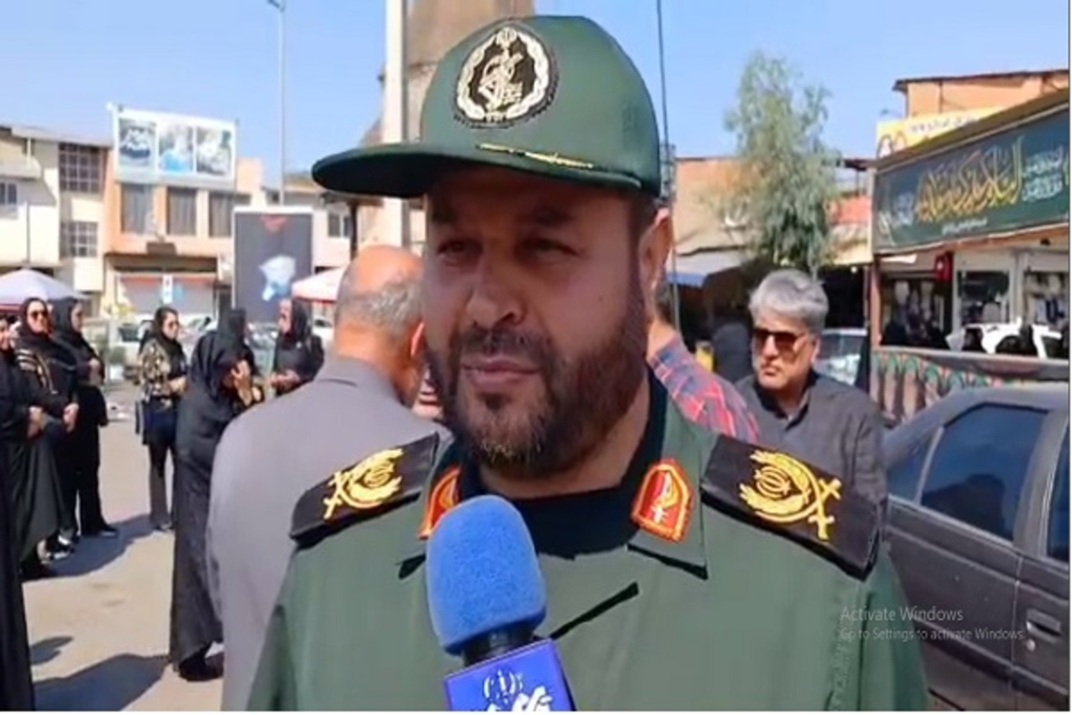 تشییع پیکر جانباز ۷۰ درصد و آزاده دفاع مقدس، سردار شهید محمود دولت‌آبادی در ساری