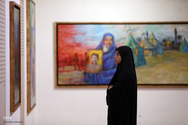 اختتامیه نمایشگاه نقاشی و آثار تجسمی «بسیجی»