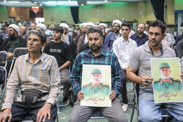 مراسم نخستین سالگرد شهادت سردار عباس نیلفروشان