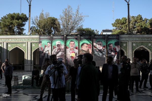 مراسم نخستین سالگرد شهادت سردار عباس نیلفروشان