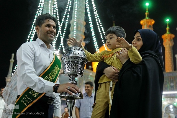 شب میلاد امام حسن عسکری(ع) در حرم کریمه اهل بیت(س)