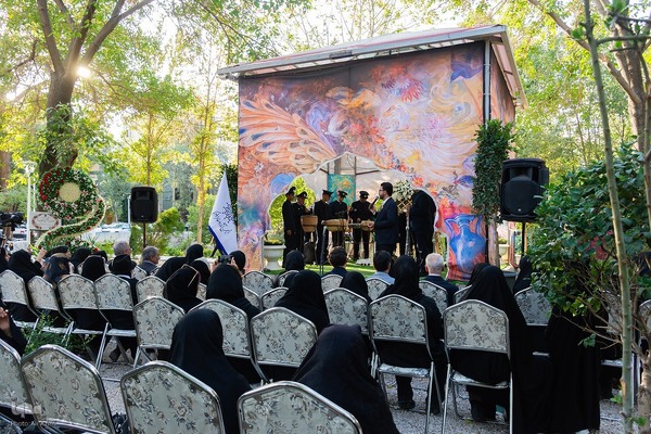 مراسم چهلمین روز درگذشت استاد فرشچیان در اصفهان