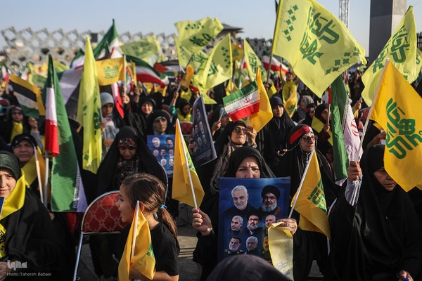 مراسم نخستین سالگرد شهادت سید حسن نصرالله و سید هاشم صفی الدین