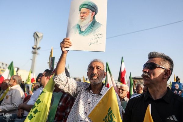 مراسم نخستین سالگرد شهادت سید حسن نصرالله و سید هاشم صفی الدین