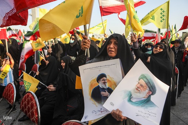 مراسم نخستین سالگرد شهادت سید حسن نصرالله و سید هاشم صفی الدین