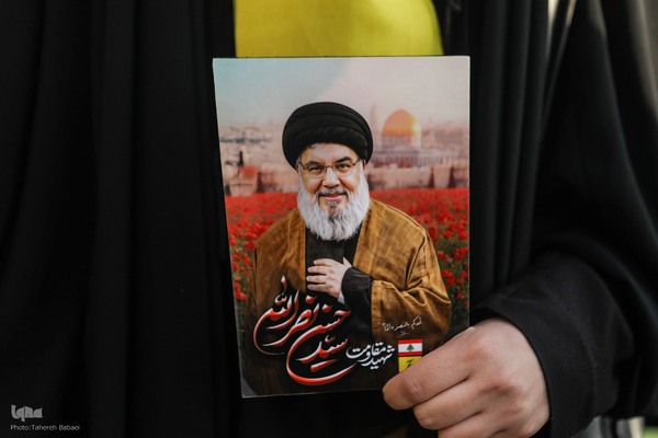 مراسم نخستین سالگرد شهادت سید حسن نصرالله و سید هاشم صفی الدین