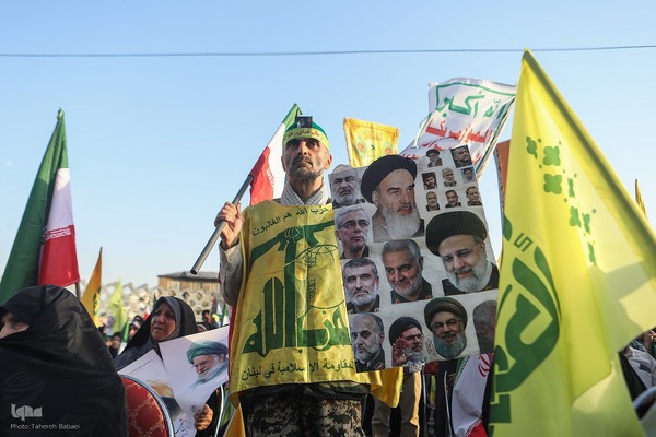 مراسم نخستین سالگرد شهادت سید حسن نصرالله و سید هاشم صفی الدین