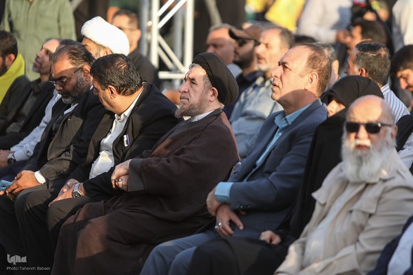 مراسم نخستین سالگرد شهادت سید حسن نصرالله و سید هاشم صفی الدین