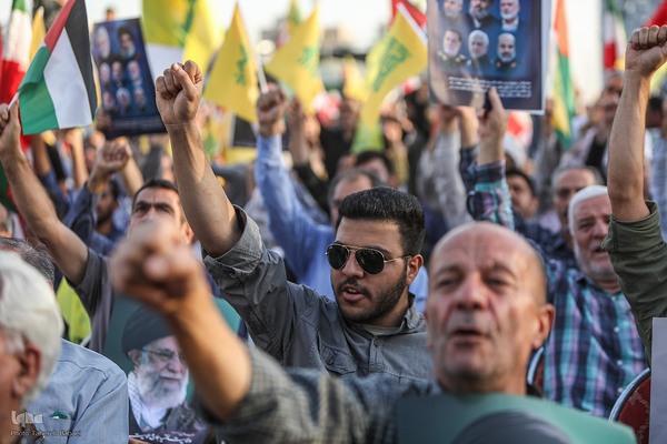 مراسم نخستین سالگرد شهادت سید حسن نصرالله و سید هاشم صفی الدین