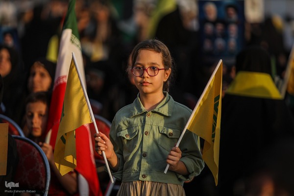 مراسم نخستین سالگرد شهادت سید حسن نصرالله و سید هاشم صفی الدین