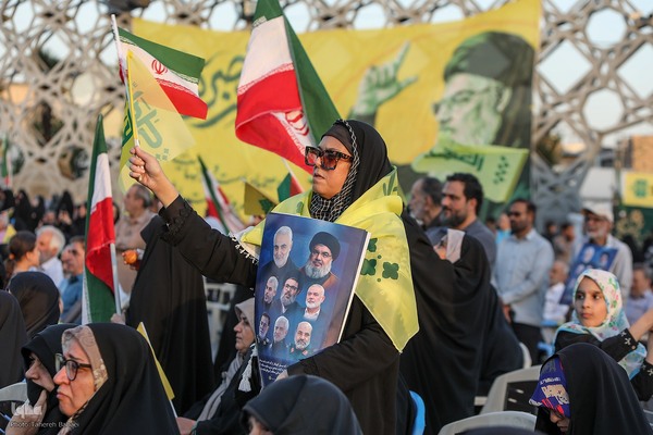 مراسم نخستین سالگرد شهادت سید حسن نصرالله و سید هاشم صفی الدین