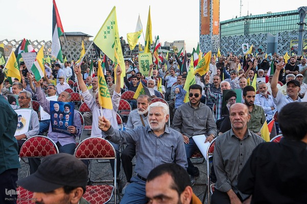 مراسم نخستین سالگرد شهادت سید حسن نصرالله و سید هاشم صفی الدین