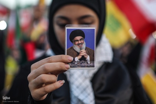 مراسم نخستین سالگرد شهادت سید حسن نصرالله و سید هاشم صفی الدین