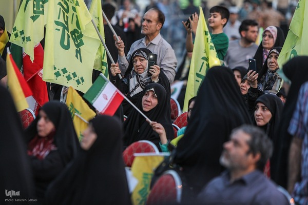 مراسم نخستین سالگرد شهادت سید حسن نصرالله و سید هاشم صفی الدین