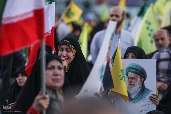 مراسم نخستین سالگرد شهادت سید حسن نصرالله و سید هاشم صفی الدین