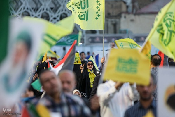 مراسم نخستین سالگرد شهادت سید حسن نصرالله و سید هاشم صفی الدین