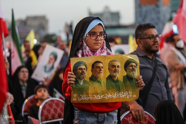 مراسم نخستین سالگرد شهادت سید حسن نصرالله و سید هاشم صفی الدین