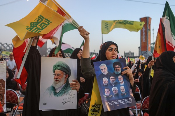 مراسم نخستین سالگرد شهادت سید حسن نصرالله و سید هاشم صفی الدین