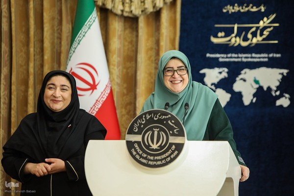 نشست خبری سخنگوی دولت