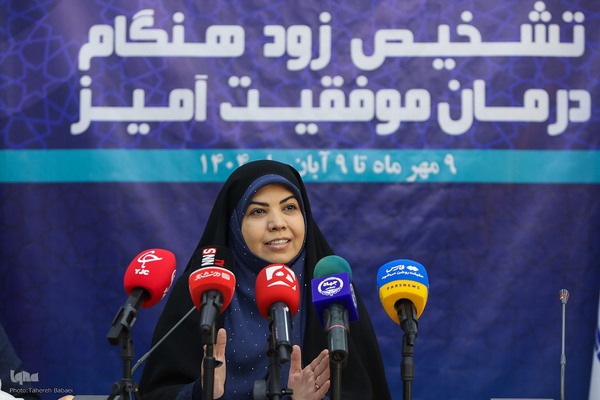 نشست خبری پویش ساسری سرطان معتمد