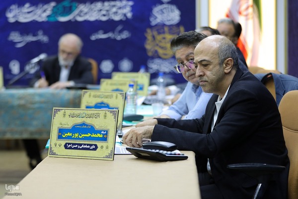 هیئت داوران بخش همخوانی قرآن در مسابقات سراسری قرآن کریم سنندج