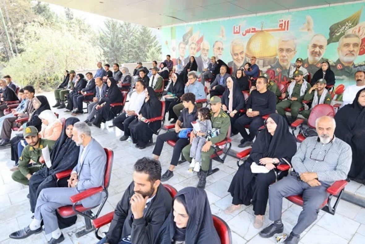 آیین پایان دوره سربازان آموزشی مرکز تربیت و آموزش شهید ادیبی ناجا در مرزن آباد