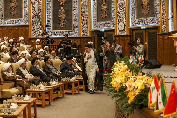 مراسم افتتاحیه کنگره بین‌المللی میرزای نائینی