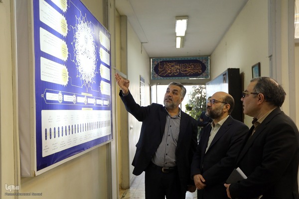 بازدید غلامرضا امیرخانی رییس سازمان اسناد و کتابخانه ملی از ایکنا